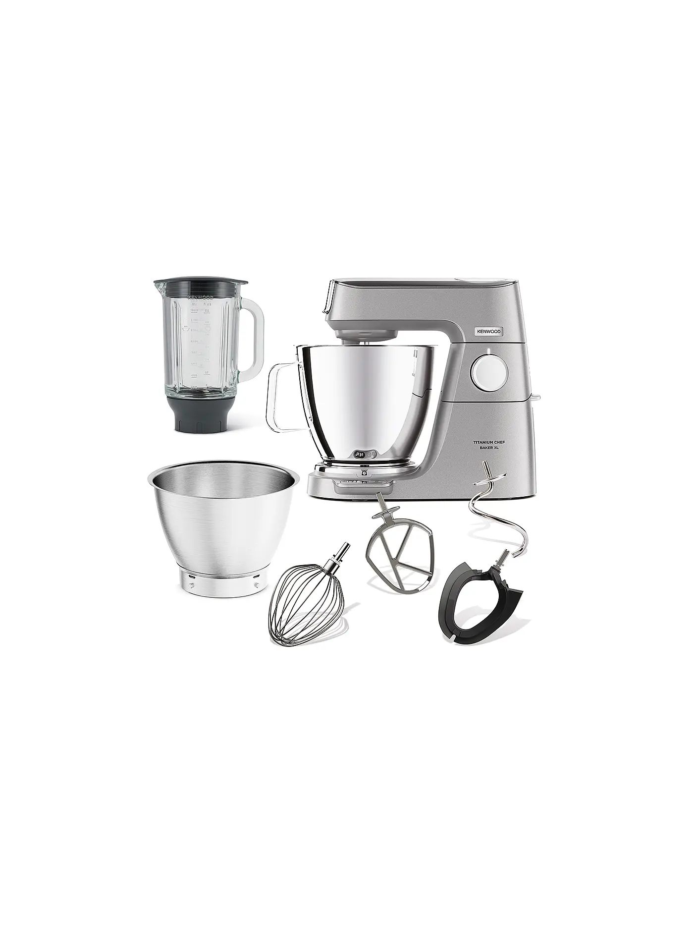 KENWOOD | Küchenmaschine Titanium Chef Baker XL Silber KVL85.124SI | 
